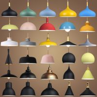 北欧小吊灯单头工业风办公室饭店餐厅现代简约理发店创意个性灯罩