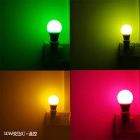 网红灯同款蓝色紫色七彩氛围插座小夜灯拍照补光灯节能灯