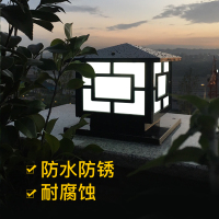 围墙柱头灯户外防水防锈大门柱子灯景观庭院灯具灯饰室外灯