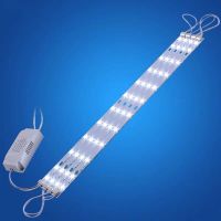 灯条吸顶灯改造灯板长条三色光源家用改装客厅卧室灯条贴片