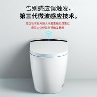 日本无水压限制智能马桶一体式泡沫盾自动翻盖电动即热坐便器