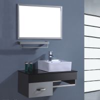 洗手台不锈钢浴室柜洗漱台洗脸盆柜组合简约特价小巧卫浴组合