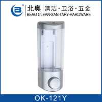 北奥皂液器挂ok-121a壁式单头沐浴露盒给皂器酒店浴室洗手液盒|121Y单头镀铬