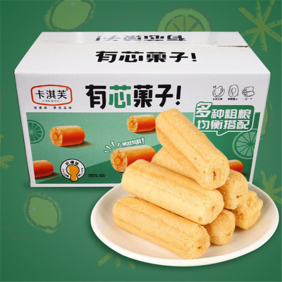 夹心米果270g/箱能量棒整箱休闲零食品小吃零食