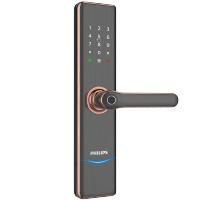 飞利浦智能门锁 电子锁 指纹锁7300-5H 红古铜