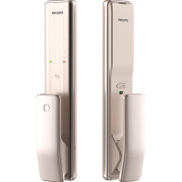 飞利浦智能门锁 电子锁 指纹锁Alpha-5HB 香槟金