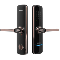 飞利浦智能门锁 电子锁 指纹锁Pi-5H 红古铜