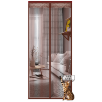 夏季防蚊门帘魔术贴 门帘防蚊防蝇免打孔 磁吸门帘自吸门帘