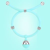 新款屮[蓝色一条装] [全封闭包装]驱蚊珠十六颗亻|驱蚊手环儿童孕妇防蚊子神器学生成人宝宝防蚊手链驱蚊随身携带