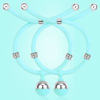 新款屮[蓝色两条装] [全封闭包装]驱蚊珠四颗亻|驱蚊手环儿童孕妇防蚊子神器学生成人宝宝防蚊手链驱蚊随身携带