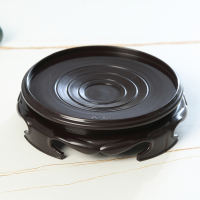 咖啡色丨PVC接水底 带盆栽好|驱蚊草清香胡椒木盆栽九里香室内防驱蚊绿植客厅阳台四季好养植物