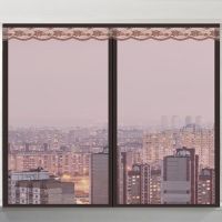 磁性魔术贴防蚊窗纱纱网纱窗自粘家用窗帘纱门帘免打孔可拆卸