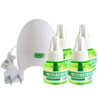 4瓶液+1加热器|电蚊香液无味婴儿孕妇驱灭蚊液补充装家用送插电液体电加热器文香