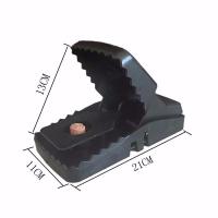 特大号老鼠夹2个装赠饵料5袋|特大号老鼠夹 捕鼠器家用高灵敏超大咬合力捕鼠笼