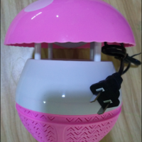 粉红色插头款|灭蚊灯家用驱蚊器插电光源吸蚊环保捕蝇器节能两种插头杀蚊机灭蝇