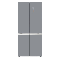 西屋(Westinghouse)476升零嵌十字四开门超薄嵌风冷无霜一级变频冰箱BCD-WF476G700G灰色