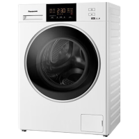 松下滚筒洗衣机全自动洗烘一体10公斤除螨除菌高温洗烘干一体家用变频大容量立体洗 白色洗烘一体XQG100-ND10T