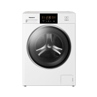 松下10公斤全自动滚筒洗衣机 三维立体洗筒洗净智能节水BLDC变频电机 XQG100-N10T