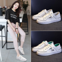 鑫恩尚夏季小白鞋子女2020年新款网面透气薄款单鞋流行运动百搭休闲板鞋