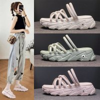 鑫恩尚两穿凉鞋女2020年夏季新款百搭运动厚底松糕罗马仙女风女鞋ins潮