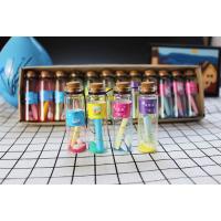 一盒12只木塞吊坠许愿瓶夜光沙漂流小瓶玻璃瓶装饰发光心愿瓶礼品|一盒12只海洋许愿瓶