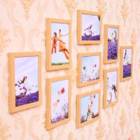 全7寸九宫格婚纱相框挂墙创意组合客厅相片照片墙装饰画像框|全7寸原 其他尺寸