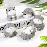 猫咪桌面书桌小摆件情侣系毕业生日礼物男少女创意可爱小饰品