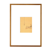 柚木m画框尺寸相框装裱照片原木框挂墙字画木质|加卡纸（请备注开孔尺寸）建议咨询客服 内尺寸50*60CM