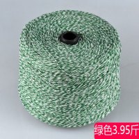 包粽子绳子全棉粽子线专用食品级捆绑螃蟹扎香肠麻袋打包装封口线|绿色3.95斤)2000