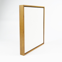 免装裱油画框成品装饰画框外框带内框绷画布绘画|花梨木色 70x110cm[内框尺寸含内框画布]