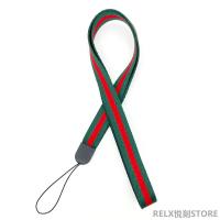 relx悦刻挂绳一二三四代无限通用挂脖保护防丢yueke金属项链|绿红绿款+2个硅胶圈