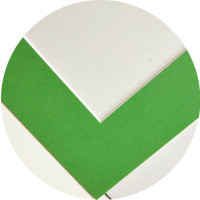 30张儿童画装裱框简易卡纸a4纸画框卡纸8k卡纸单层裱画4k卡纸装裱|绿色 装裱16开画纸(单框30张+胶)