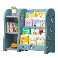 儿童书架落地玩具收纳架整理置物架宝宝绘本架幼儿书架玩具柜神器