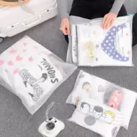 旅行收纳袋透明待产衣服整理包旅游非用品便携分装密封袋子