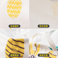 特大号棉麻布艺收纳筐家用衣服被子搬家打包袋束口神器衣柜整理箱