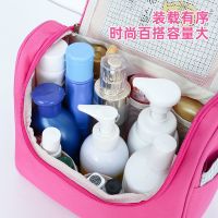 化妆包大容量大号外出高颜值手提洗漱包便携旅行女化妆品收纳包