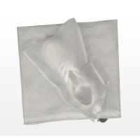 无纺布旅行鞋罩靴罩鞋套收纳袋抽绳束口袋衣服整理防尘袋白色