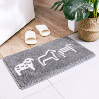 浴室吸水防滑地垫 居家卡通日式卫生间脚垫 卫浴淋浴加厚速干|DA10011 400mm×600mm