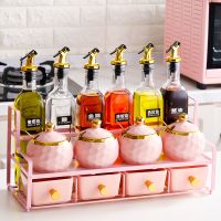 调料盒组合套装收纳家用调味罐子油盐酱醋瓶罐调料品全套厨房用品