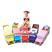 儿童玩具收纳凳可坐人储物凳子家用椅宝宝多功能整理箱小折叠板凳