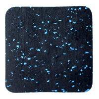 通用lg滚筒洗衣机防滑垫子防震固定底座洗衣机垫减震垫橡胶防震垫|60X70CM/4mm厚蓝点[特惠]