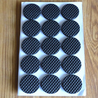 橡胶桌椅脚垫加厚凳子脚垫保护套减震静音防滑桌子椅子家具保护垫|中圆120个装(直径2.5cm)
