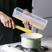 放挂面盒保鲜盒冰箱意大利面装面条盒子密封收纳盒桶家用厨房大号