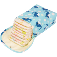 婴儿尿不湿收纳袋外出便携式纸尿裤包防水宝宝装衣服尿片尿布袋子