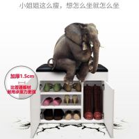 鞋柜家用换鞋凳鞋架简易门口可坐多层经济型储物收纳穿鞋凳