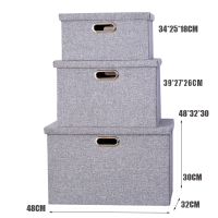 收纳盒布艺家用内衣内裤袜子宿舍衣柜收纳神器衣服收纳盒子储物盒