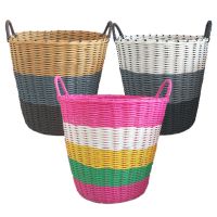 脏衣服收纳篮塑料藤编家用洗衣筐玩具收纳桶编织衣篓