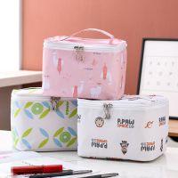 化妆包大容量韩版学生随身携带防水手提小号收纳化妆品包包洗漱包