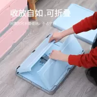 可折叠书籍收纳箱学生装书本收纳整理神器塑料放书收纳盒储物箱子