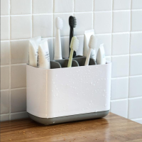 甜蜜告白牙刷牙膏架卫生间电动牙刷收纳盒套装情侣免打孔牙具座桶